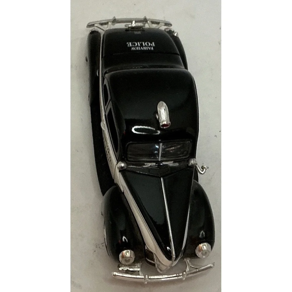 1940 Ford Deluxe Business Coupe Fairview Police Dept Diecast Car Black